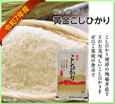 令和7年度産 黄金コシヒカリ